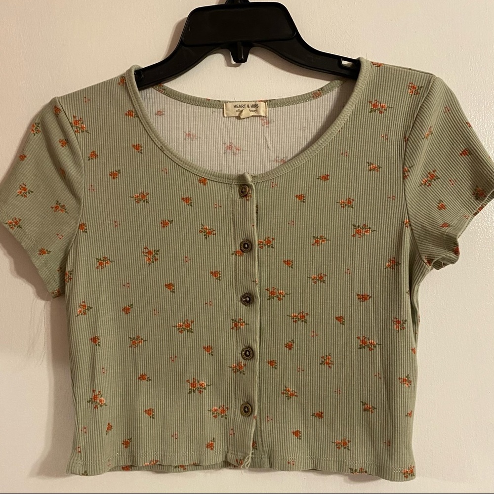 Floral Crop Top
